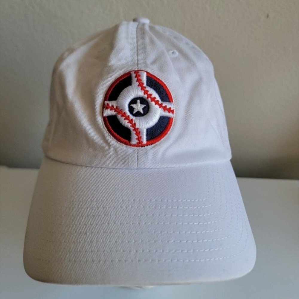 Indianapolis Indians‎ Circle City 47 Brand Clean Up Hat Cap Adjustable White